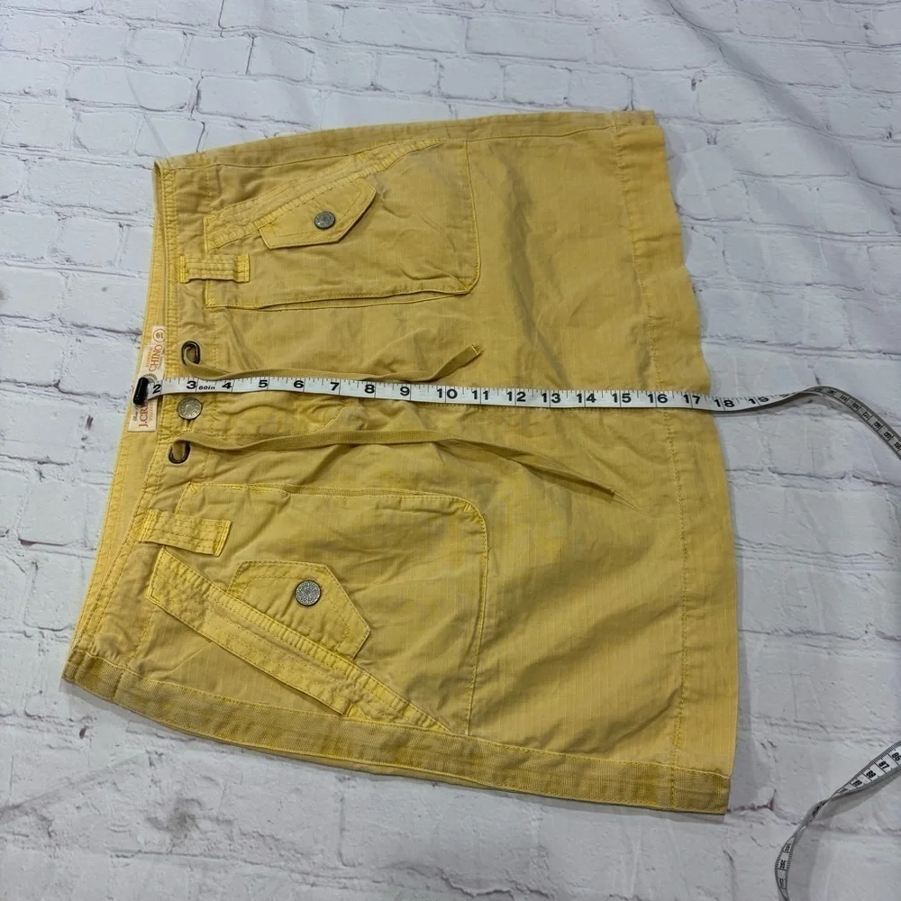 J.CREW broken in chino Classic Twill cargo pocket skirt Y2K vintage size 10 GUC